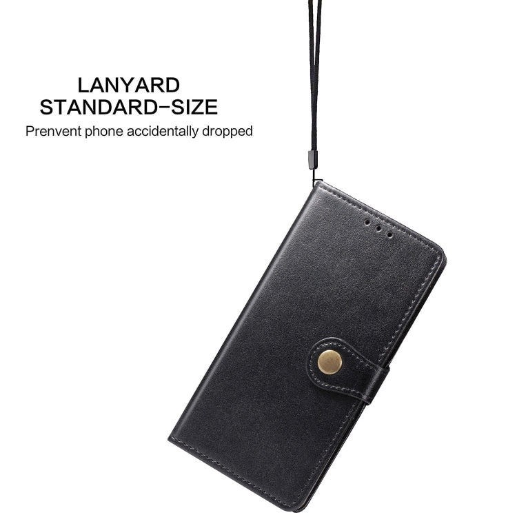 Solid Color Leather Buckle Phone Case with Lanyard & Photo Frame & Card Slot & Wallet & Stand Function, For OPPO A8, For OPPO Find X2 Pro, For OPPO Reno3 A