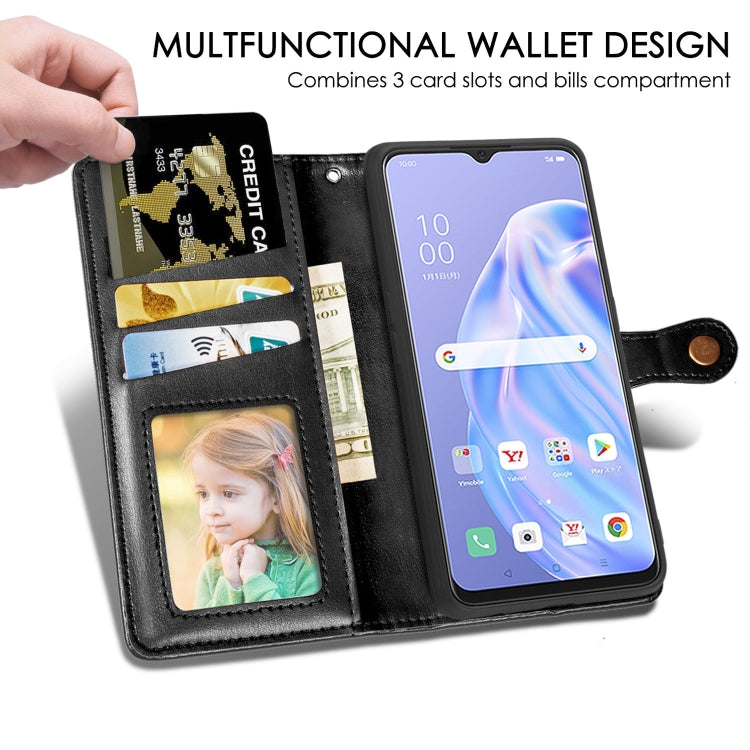 Solid Color Leather Buckle Phone Case with Lanyard & Photo Frame & Card Slot & Wallet & Stand Function, For OPPO A8, For OPPO Find X2 Pro, For OPPO Reno3 A