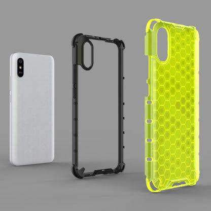 For Xiaomi Redmi 9A Shockproof Honeycomb PC + TPU Case, For Xiaomi Redmi 9A, Xiaomi Redmi 9A