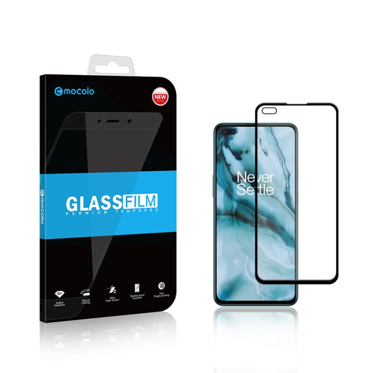 mocolo GlassFilm tempered glass screen protector set for Oneplus Nord