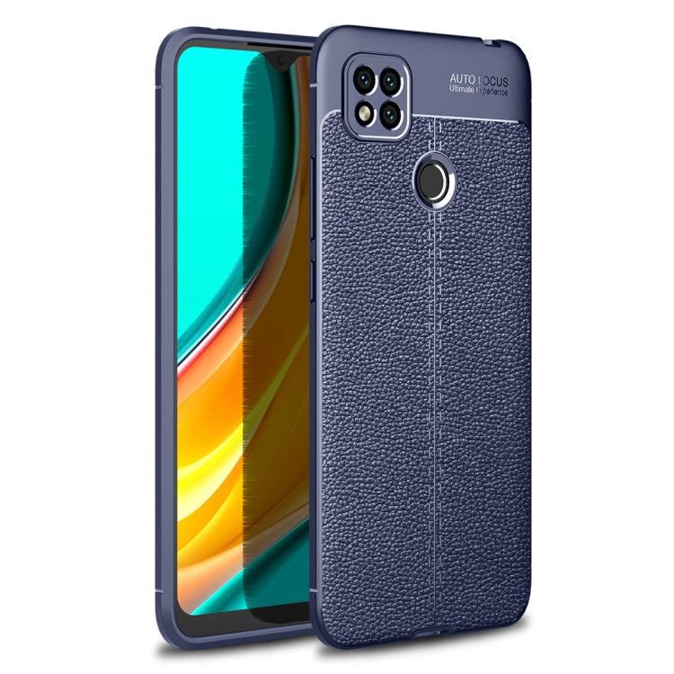 Litchi Texture TPU Shockproof Case, For Xiaomi Redmi 9A, For Xiaomi Redmi 9C