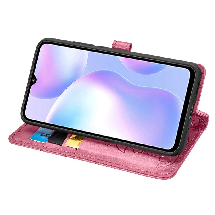 Cute Cat and Dog Embossed Horizontal Flip Leather Case with Holder & Card Slots & Wallet & Lanyard, For Xiaomi Redmi 9A, For Xiaomi Redmi 9C, For OPPO  Reno3 A