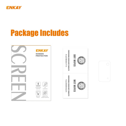 ENKAY package includes camera lens screen protector and small accessory pieces