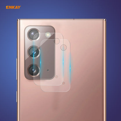 ENKAY tempered glass camera lens protector film for a phone rear camera module