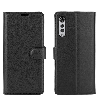 For LG Velvet Litchi Texture Horizontal Flip Protective Case with Holder & Card Slots & Wallet, For LG Velvet