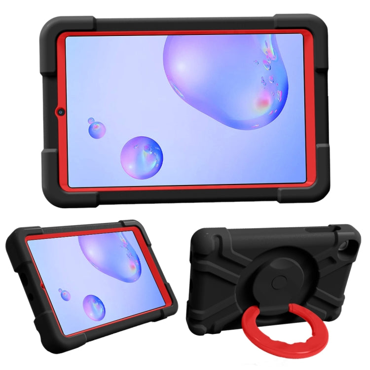 PC + Silicone Shockproof Combination Case with 360 Degree Rotating Holder & Handle, For Galaxy Tab A 8.4 (2020) T307, For Amazon Kindle Fire HD8 (2020)
