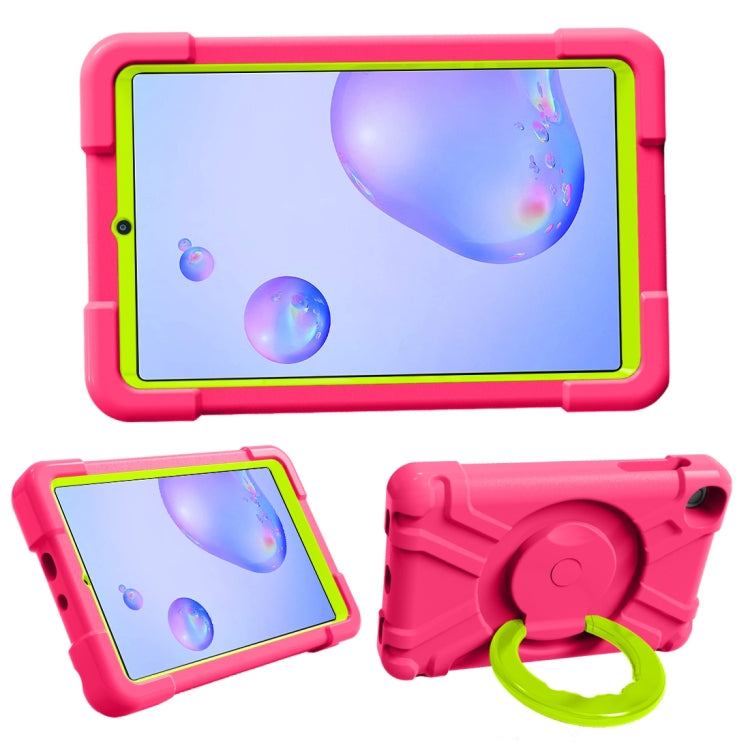 PC + Silicone Shockproof Combination Case with 360 Degree Rotating Holder & Handle, For Galaxy Tab A 8.4 (2020) T307, For Amazon Kindle Fire HD8 (2020)