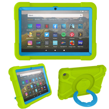 PC + Silicone Shockproof Combination Case with 360 Degree Rotating Holder & Handle, For Galaxy Tab A 8.4 (2020) T307, For Amazon Kindle Fire HD8 (2020)