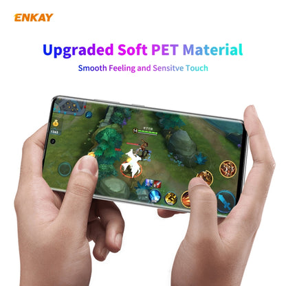 Transparent curved PET screen protector for Samsung Galaxy Note 20 Ultra, smooth touch