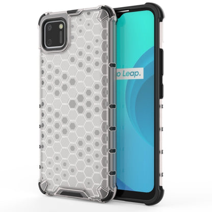 For OPPO Realme C15 Shockproof Honeycomb PC + TPU Case