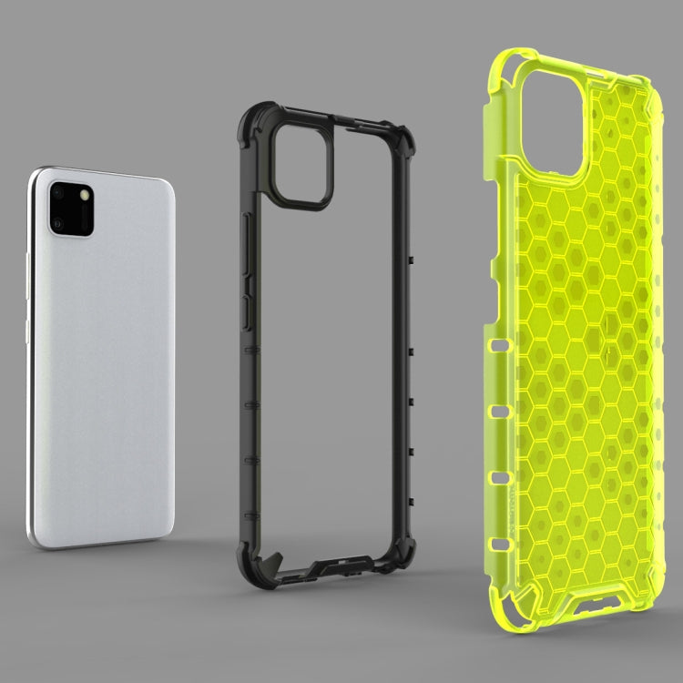 For OPPO Realme C11 Shockproof Honeycomb PC + TPU Case, For OPPO Realme C11