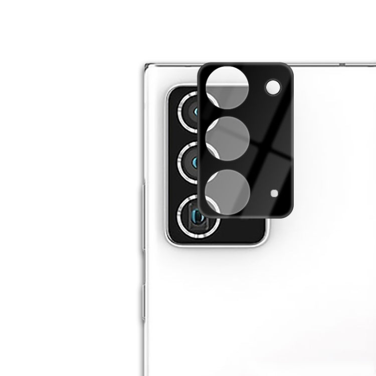 mocolo rear camera lens tempered glass film, black, with cutouts for three lenses