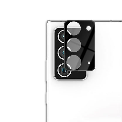 mocolo rear camera lens tempered glass film, black, with cutouts for three lenses