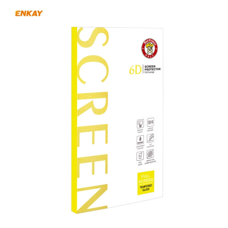 ENKAY 6D full-screen tempered glass screen protector retail box