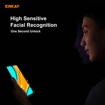 Curved green film screen protector, supports facial recognition unlock