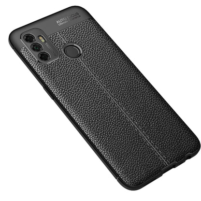 Litchi Texture TPU Shockproof Case, For OPPO A53 (2020)