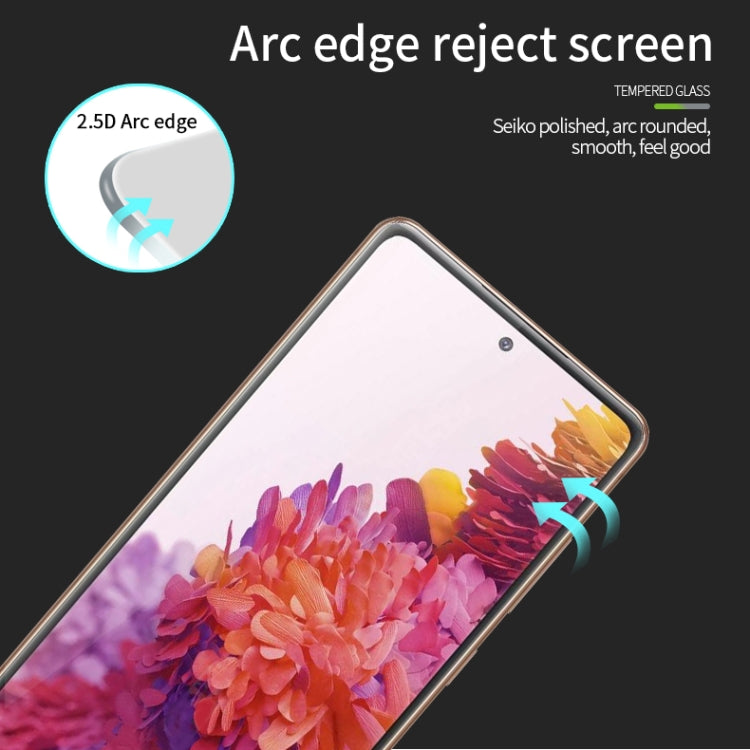 Tempered glass screen protector with 2.5D arc edge for phone screen