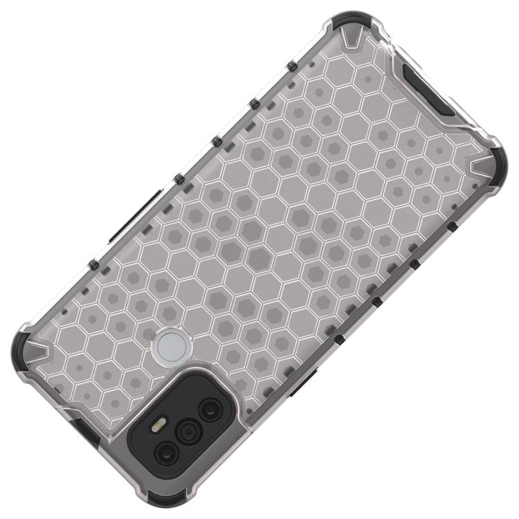 For OPPO A53 2020  Shockproof Honeycomb PC + TPU Case