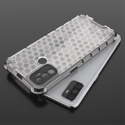 For OPPO A53 2020  Shockproof Honeycomb PC + TPU Case