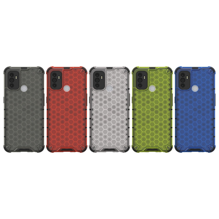 For OPPO A53 2020  Shockproof Honeycomb PC + TPU Case