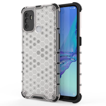 For OPPO A53 2020  Shockproof Honeycomb PC + TPU Case