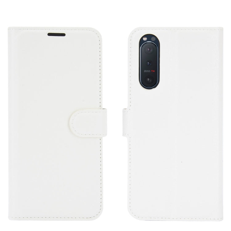 For Sony Xperia 5 II Litchi Texture Horizontal Flip Protective Case with Holder & Card Slots & Wallet, For Sony Xperia 5 II