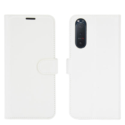 For Sony Xperia 5 II Litchi Texture Horizontal Flip Protective Case with Holder & Card Slots & Wallet, For Sony Xperia 5 II
