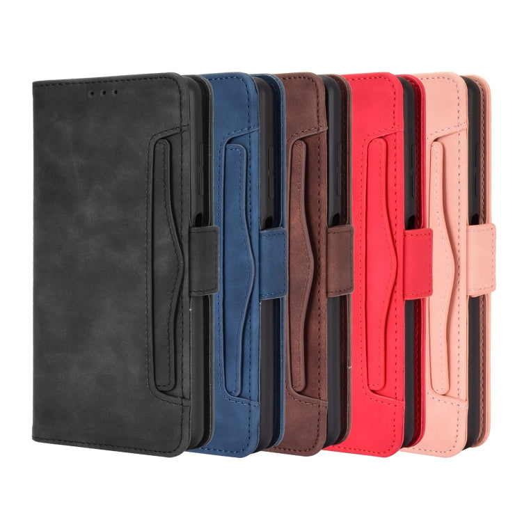 Wallet style leather phone case with card slot, multi-color view, for Xiaomi Poco X3 NFC
