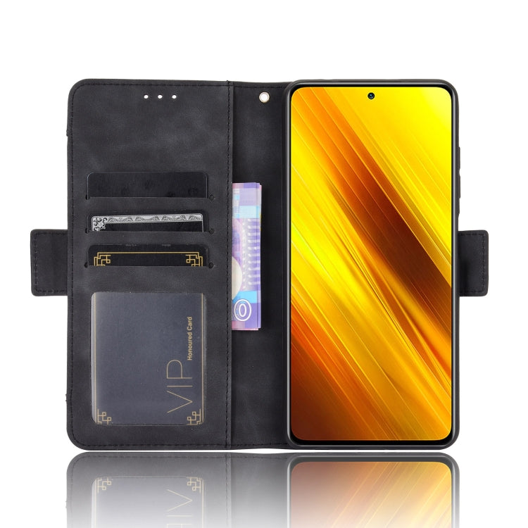 Black folio wallet phone case with front slots and phone screen view