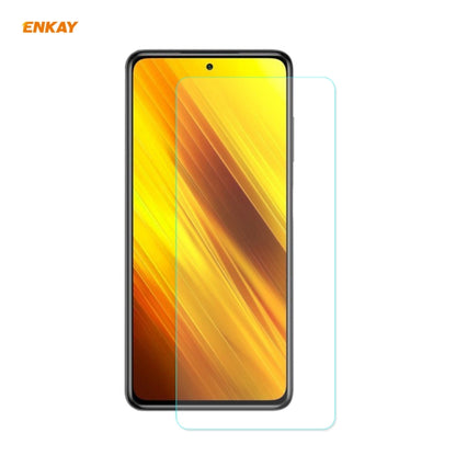 Tempered glass screen protector film with 2.5D curved edges on smartphone display