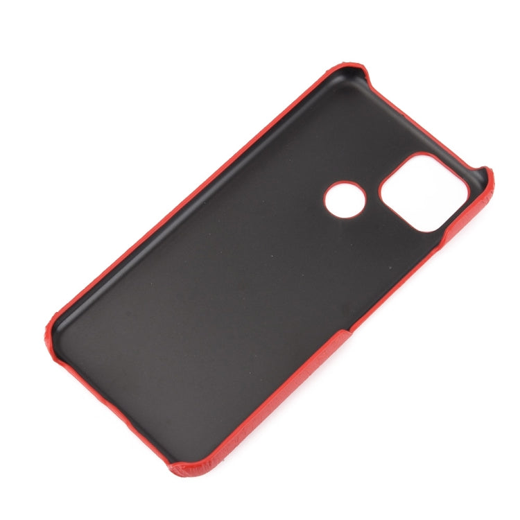 For Google Pixel 4a 5G Shockproof Crocodile Texture PC + PU Case, For Google Pixel 4a 5G