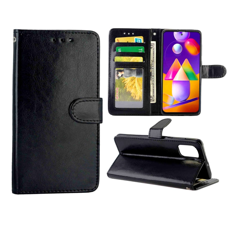 Crazy Horse Texture Leather Horizontal Flip Protective Case with Holder & Card Slots & Wallet & Photo Frame, For OPPO Reno4(4G), For OPPO Reno4 Pro(4G), For OPPO Realme C12/C15, For Samsung Galaxy M31S, For Samsung Samsung Galaxy M31S                  ...