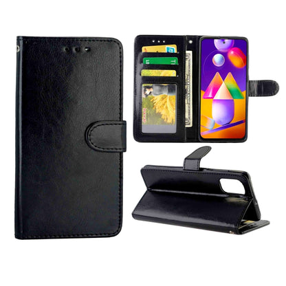 Crazy Horse Texture Leather Horizontal Flip Protective Case with Holder & Card Slots & Wallet & Photo Frame, For OPPO Reno4(4G), For OPPO Reno4 Pro(4G), For OPPO Realme C12/C15, For Samsung Galaxy M31S, For Samsung Samsung Galaxy M31S                  ...