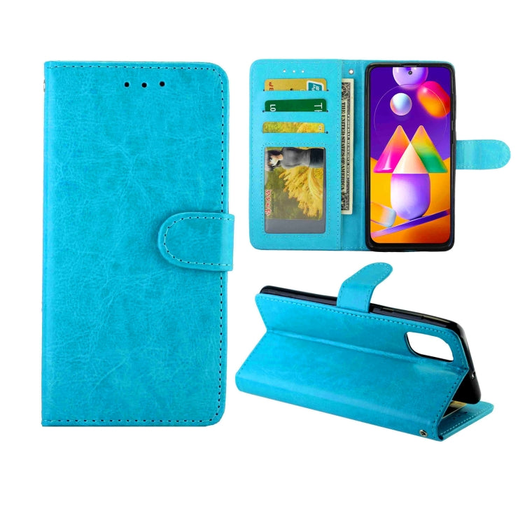 Crazy Horse Texture Leather Horizontal Flip Protective Case with Holder & Card Slots & Wallet & Photo Frame, For OPPO Reno4(4G), For OPPO Reno4 Pro(4G), For OPPO Realme C12/C15, For Samsung Galaxy M31S, For Samsung Samsung Galaxy M31S                  ...
