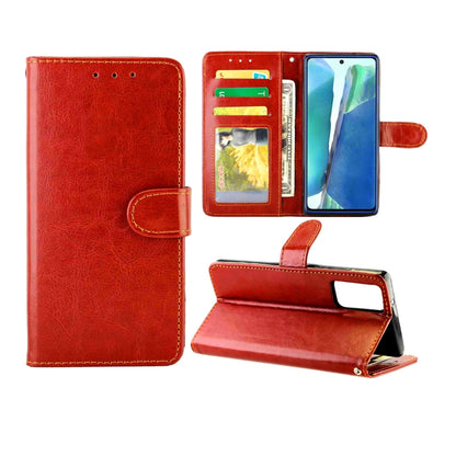 Crazy Horse Texture Leather Horizontal Flip Protective Case with Holder & Card Slots & Wallet & Photo Frame, For OPPO Reno4(4G), For OPPO Reno4 Pro(4G), For OPPO Realme C12/C15, For Samsung Galaxy M31S, For Samsung Samsung Galaxy M31S                  ...