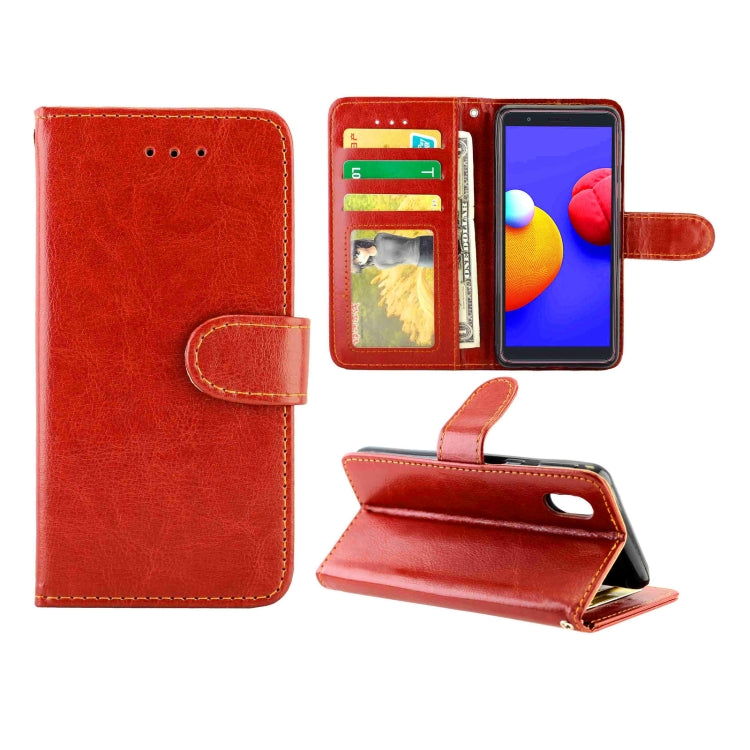 Crazy Horse Texture Leather Horizontal Flip Protective Case with Holder & Card Slots & Wallet & Photo Frame, For OPPO Reno4(4G), For OPPO Reno4 Pro(4G), For OPPO Realme C12/C15, For Samsung Galaxy M31S, For Samsung Samsung Galaxy M31S                  ...
