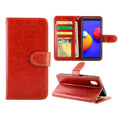 Crazy Horse Texture Leather Horizontal Flip Protective Case with Holder & Card Slots & Wallet & Photo Frame, For OPPO Reno4(4G), For OPPO Reno4 Pro(4G), For OPPO Realme C12/C15, For Samsung Galaxy M31S, For Samsung Samsung Galaxy M31S                  ...