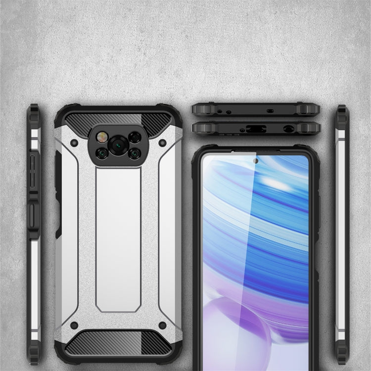 Magic Armor TPU + PC Combination Case, For Xiaomi Poco X3 NFC