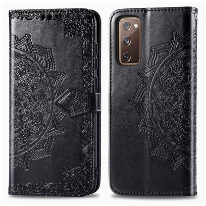 Mandala Flower Embossed Horizontal Flip Leather Case with Bracket / Card Slot / Wallet / Lanyard, For Galaxy S20 FE / S20 Lite, For Asus Zenfone 7 ZS670KS, For Asus Zenfone 7 Pro ZS671KS, For Asus ROG Phone 3 ZS661KS, For OPPO Reno 4 Pro 4G            ...