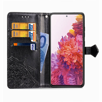 Mandala Flower Embossed Horizontal Flip Leather Case with Bracket / Card Slot / Wallet / Lanyard, For Galaxy S20 FE / S20 Lite, For Asus Zenfone 7 ZS670KS, For Asus Zenfone 7 Pro ZS671KS, For Asus ROG Phone 3 ZS661KS, For OPPO Reno 4 Pro 4G            ...