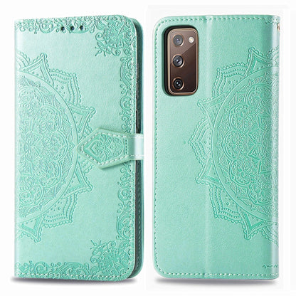 Mandala Flower Embossed Horizontal Flip Leather Case with Bracket / Card Slot / Wallet / Lanyard, For Galaxy S20 FE / S20 Lite, For Asus Zenfone 7 ZS670KS, For Asus Zenfone 7 Pro ZS671KS, For Asus ROG Phone 3 ZS661KS, For OPPO Reno 4 Pro 4G            ...