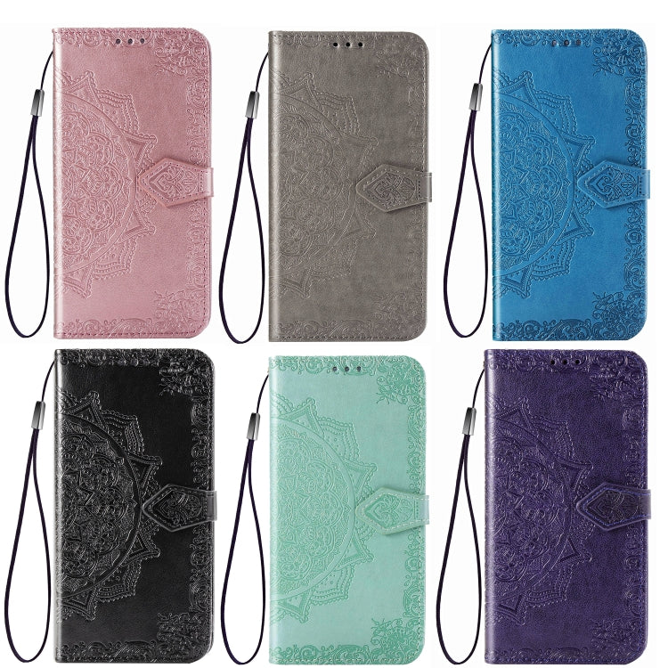 Mandala Flower Embossed Horizontal Flip Leather Case with Bracket / Card Slot / Wallet / Lanyard, For Galaxy S20 FE / S20 Lite, For Asus Zenfone 7 ZS670KS, For Asus Zenfone 7 Pro ZS671KS, For Asus ROG Phone 3 ZS661KS, For OPPO Reno 4 Pro 4G            ...