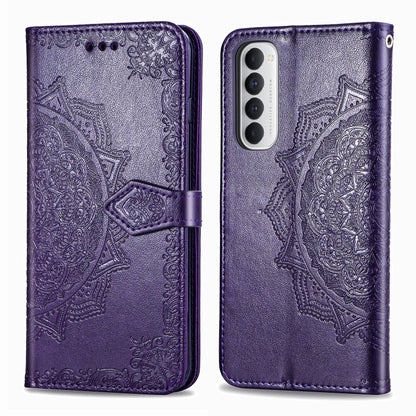 Mandala Flower Embossed Horizontal Flip Leather Case with Bracket / Card Slot / Wallet / Lanyard, For Galaxy S20 FE / S20 Lite, For Asus Zenfone 7 ZS670KS, For Asus Zenfone 7 Pro ZS671KS, For Asus ROG Phone 3 ZS661KS, For OPPO Reno 4 Pro 4G            ...
