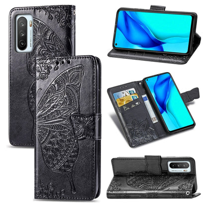 Butterfly Love Flower Embossed Horizontal Flip Leather Case with Bracket / Card Slot / Wallet / Lanyard, For Huawei Honor Play 4, For  Asus Zenfone 7 ZS670KS, For Asus Zenfone 7 Pro ZS671KS, For Asus ROG Phone 3 ZS661KS, For OPPO Reno 4 PRO 4G         ...