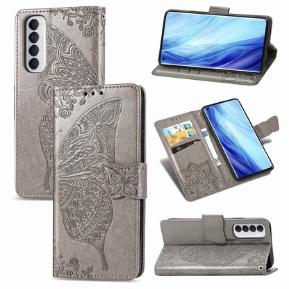 Butterfly Love Flower Embossed Horizontal Flip Leather Case with Bracket / Card Slot / Wallet / Lanyard, For Huawei Honor Play 4, For  Asus Zenfone 7 ZS670KS, For Asus Zenfone 7 Pro ZS671KS, For Asus ROG Phone 3 ZS661KS, For OPPO Reno 4 PRO 4G         ...