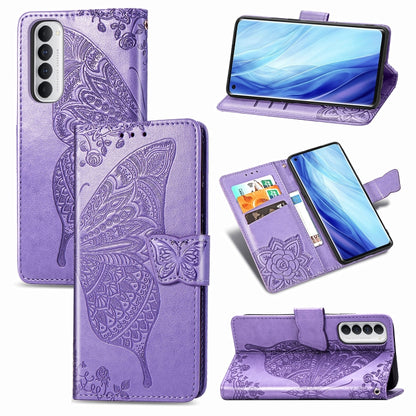 Butterfly Love Flower Embossed Horizontal Flip Leather Case with Bracket / Card Slot / Wallet / Lanyard, For Huawei Honor Play 4, For  Asus Zenfone 7 ZS670KS, For Asus Zenfone 7 Pro ZS671KS, For Asus ROG Phone 3 ZS661KS, For OPPO Reno 4 PRO 4G         ...