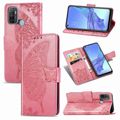 Butterfly Love Flower Embossed Horizontal Flip Leather Case with Bracket / Card Slot / Wallet / Lanyard, For Huawei Honor Play 4, For  Asus Zenfone 7 ZS670KS, For Asus Zenfone 7 Pro ZS671KS, For Asus ROG Phone 3 ZS661KS, For OPPO Reno 4 PRO 4G         ...