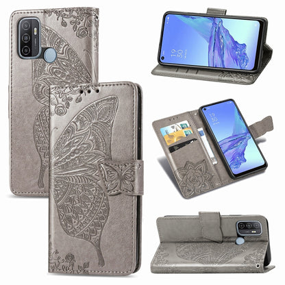 Butterfly Love Flower Embossed Horizontal Flip Leather Case with Bracket / Card Slot / Wallet / Lanyard, For Huawei Honor Play 4, For  Asus Zenfone 7 ZS670KS, For Asus Zenfone 7 Pro ZS671KS, For Asus ROG Phone 3 ZS661KS, For OPPO Reno 4 PRO 4G         ...