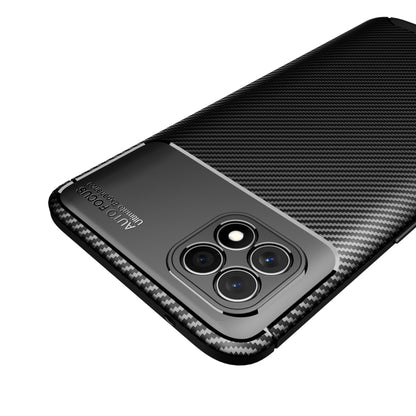 Carbon Fiber Texture Shockproof TPU Case, For OPPO Reno4 SE