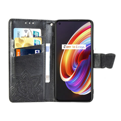 Butterfly Love Flower Embossed Horizontal Flip Leather Case with Bracket / Card Slot / Wallet / Lanyard, For OPPO Realme X7, For OPPO Realme X7 Pro, For Oppo A72 5G, For Motorola Moto G9 Plus, For Alcatel 1S (2020)